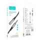 Аудiокабель HOCO UPA20 3.5 audio extension cable male to female (L1M) Metal Gray