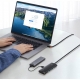 Мультипортовый адаптер Baseus Lite Series 4-Port Type-A HUB 1m Black (WKQX030101)