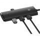 Мультипортовый адаптер Baseus Lite Series 4-Port Type-A HUB 1m Black (WKQX030101)