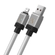 Кабель Baseus CoolPlay Series Fast Charging Cable USB to iP 2.4A 1m White
