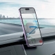Автотримач для телефона HOCO H30 Brilliant magnetic car holder(center console) Black