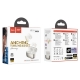 Бездротові навушники HOCO EQ20 Rhyme true wireless ANC+ENC noise reduction BT headset Milky White