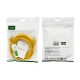 Мережевий кабель UGREEN Cat 5e U/UTP Lan Cable 3m (Yellow)