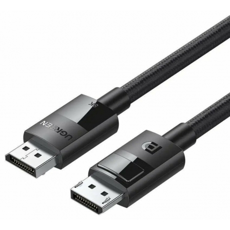 Кабель UGREEN DP114 DP 1.4 Male to Male Plastic Case Braided Cable 3m (UGR-80393)