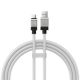 Кабель Baseus CoolPlay Series Fast Charging Cable USB to Type-C 100W 2m White