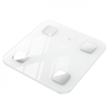 Ваги підлогові HOCO HI21 Smart body fat scale White