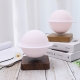 Магнітна левітаційна лампа HCNT Levitating Lamp Saturn Dark Wood Grain