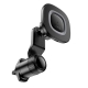 Автотримач для телефона HOCO HW30 Crown magnetic wireless charging car holder (air outlet) Black Metal Gray