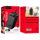 Зовнішній акумулятор HOCO J123D Element 22.5W+PD20W fully compatible power bank with digital display(90000mAh) Black