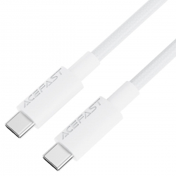 Кабель ACEFAST C18-03 USB-C to USB-C braid charging data cable White