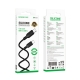 Кабель BOROFONE BX113 Lenny 60W silicone charging data cable C to C(L1M) Black