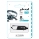 Флеш-накопичувач Wibrand USB 2.0 Aligator 8Gb Black