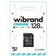 Карта пам'яті microSDXC (UHS-1 U3) Wibrand 128Gb class 10 (adapter SD)