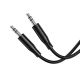 Аудіокабель BOROFONE BL26 Standard AUX audio cable 1m Black