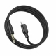 Аудіокабель BOROFONE BL18 iP silicone digital audio conversion cable Black