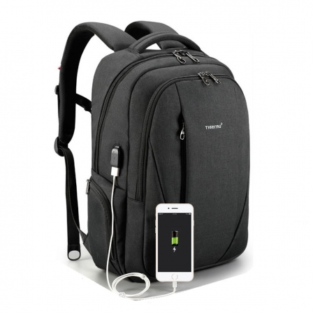 Рюкзак Tigernu T-B3399 15.6" Black Grey