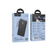 Зовнішній акумулятор HOCO J129A Nature flashlight power bank(20000mAh) Black