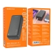 Зовнішній акумулятор BOROFONE BJ38B Power 22.5W+PD20W fully compatible power bank(30000mAh) Black