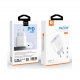 Мережевий зарядний пристрій WUW-C145 PD 20W USB C  white